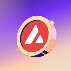 Moneta z logo Avalanche, jakby spadła z nieba.