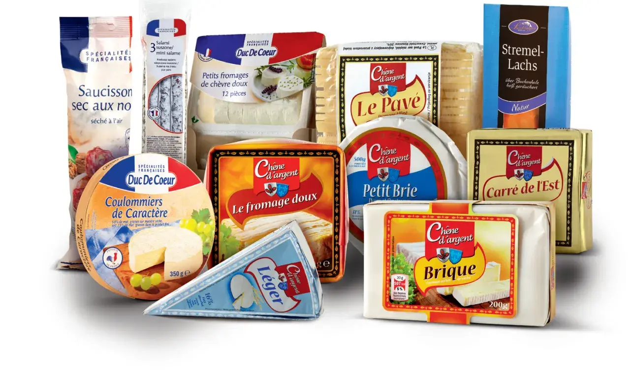 Różnorodne sery, np. Le Pave, Petit Brie, Coulommiers, Brique. Co to jest fromage? To francuski ser, a tutaj mamy ich bogaty wybór.