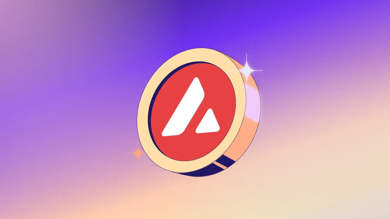 Moneta z logo Avalanche, jakby spadła z nieba.