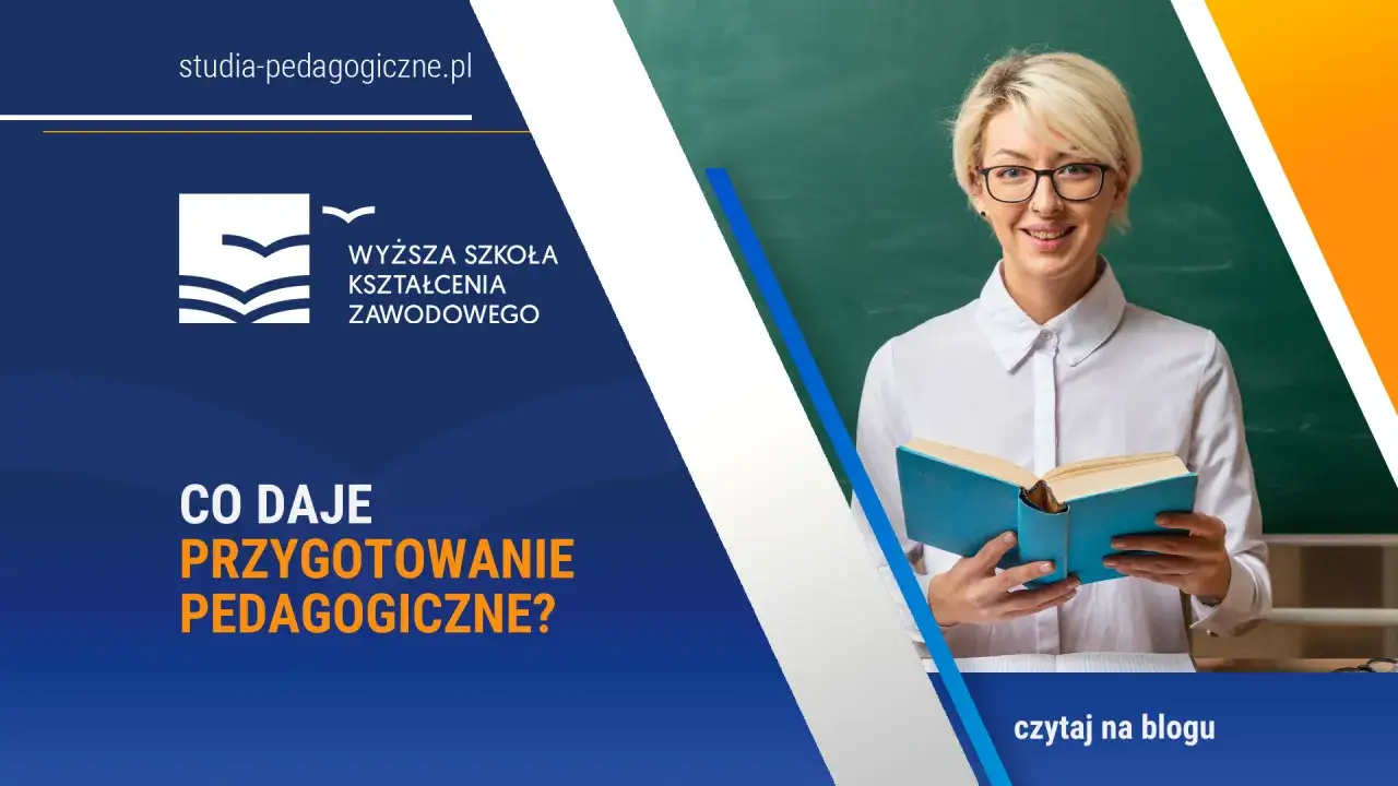 Uśmiechnięta nauczycielka z książką. Dowiedz się, jak zostać nauczycielem bez studiów pedagogicznych.